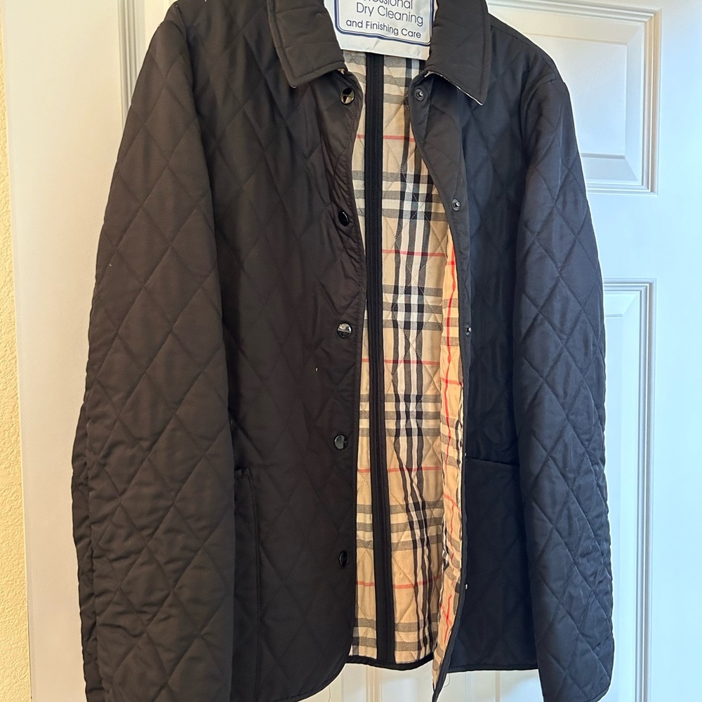 Burberry Quilted Jacket Like New